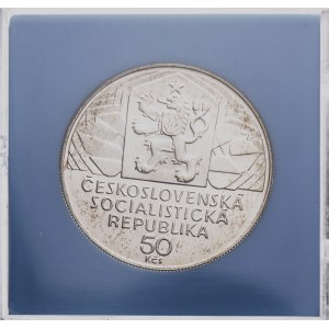 ČSSR, 50 koruna 1979, IX. Sjezd KSČ, Proof