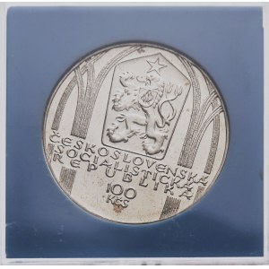 ČSSR, 100 koruna 1980, Petr Parléř, Proof