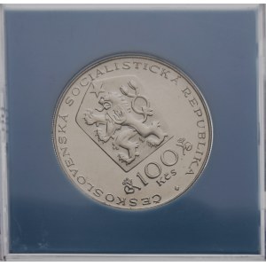 100 crowns 1981, Otakar Španiel , Proof