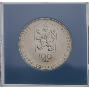 100 koruna 1983, Jaroslav Hašek, Proof
