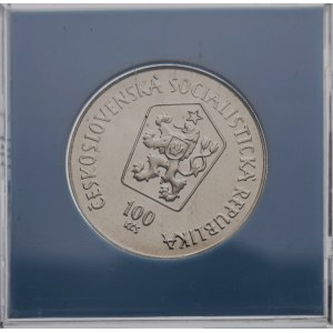 100 koruna 1984, Matej Bel, Proof,