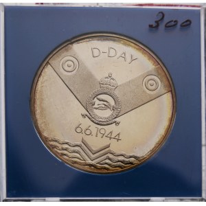 Slovensko, 200 Sk 1994, Vylodenie spojeneckýh vojsk v Normandii a ozbrojené protifašistické vystúpenie slovenského národa - 50. výročí, Proof,