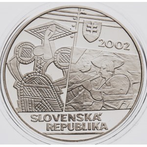 Słowacja, 200 Sk 2002, Ľudovít Fulla - 100 rocznica urodzin, dowód
