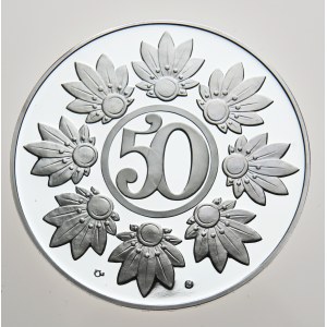 Pamětní medaile k životnímu jubileu 50 let,