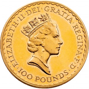 Alžběta II.(1952 - 2022), 100 Pounds 1987