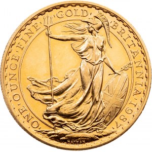 Alžběta II.(1952 - 2022), 100 Pounds 1987
