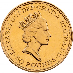 Alžběta II (1952 - 2022), 50 Pounds 1988