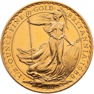 Alžběta II (1952 - 2022), 50 Pounds 1988