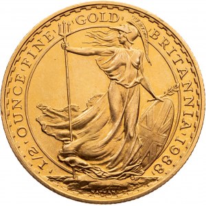 Elizabeth II (1952 - 2022), 50 Pounds 1988