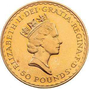 Alžběta II (1952 - 2022), 50 Pounds 1988