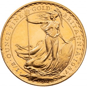 Alžběta II (1952 - 2022), 50 Pounds 1987