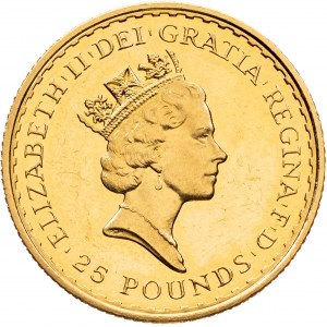Elizabeth II (1952 - 2022), 25 Pounds 1996
