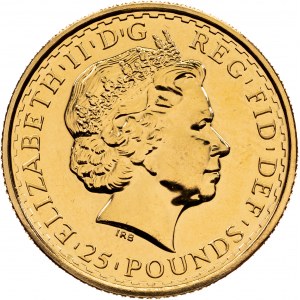 Elizabeth II (1952 - 2022), 25 Pounds 2007