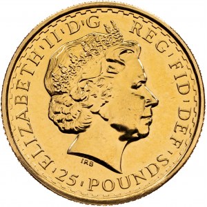 Elizabeth II (1952 - 2022), 25 Pounds 2007