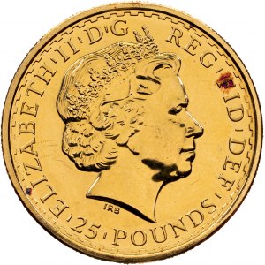Alžběta II (1952 - 2022), 25 Pounds 2007