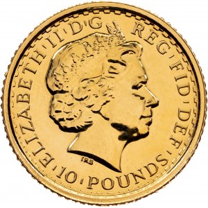 Elizabeth II (1952 - 2022), 10 Pounds 2007