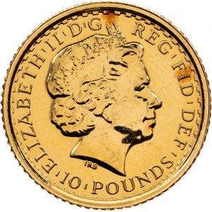 Alžběta II (1952 - 2022), 10 Pounds 2007