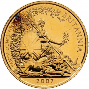 Alžběta II (1952 - 2022), 10 Pounds 2007