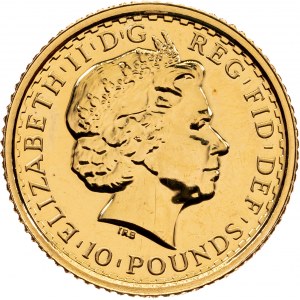 Alžběta II (1952 - 2022), 10 Pounds 2007