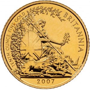 Alžběta II (1952 - 2022), 10 Pounds 2007