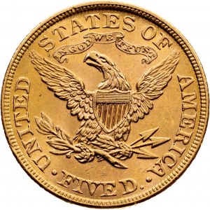 USA, 5 dollar 1899 Ph