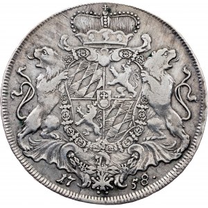 Maxmilián III. Josef (1745 - 1777), Tolar 1758