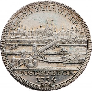 1/2 tolar 1754, Regensburg