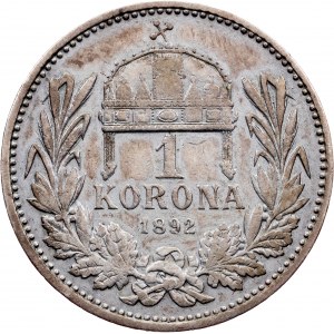1 Krone 1892 KB