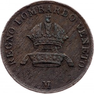 1 centesimo 1849 M