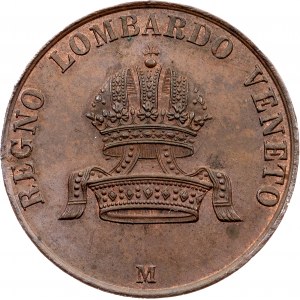 Fr. J. I. 10 centesimi 1849 M
