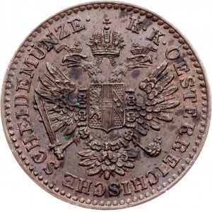 Fr. J. I., 1/4 krejcar 1851 A