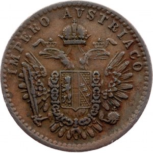 Fr. J. I., 3 centesimi 1852 V