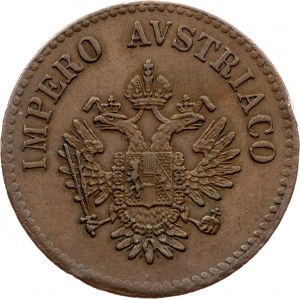 Fr. J. I., 10 centesimi 1852 V