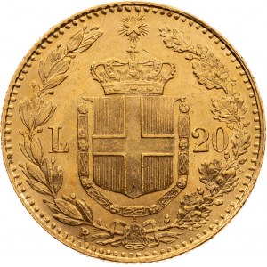 Umberto I. (1878 - 1900), 20 lira 1882
