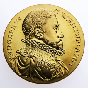 Pamětní medaile k výstavě Rudolf II. a Praha