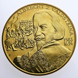 Commemorative medal inspired by the time of Albrecht von Wallenstein
