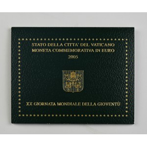 Vatikán, Pamětní mince, 2 Euro 2005, Pontifikát Benedikta XVI.
