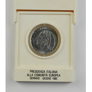 Italien, 500 Lire, Gedenkmünze 1985