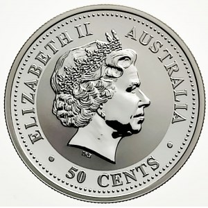 Austrálie, 50 cent, 2006, Pes Dingo Proof