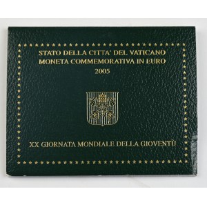 Vatikán, Pamětní mince, 2 Euro 2005, Pontifikát Benedikta XVI.