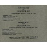 Vatikán, Pamětní mince, 2 Euro 2005, Pontifikát Benedikta XVI.