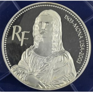 Francie, 20 Euro, 2003, Mona Lisa, Proof