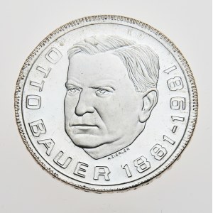 Rakousko, 500 schilling 1981, 100. Geburtstag von Otto Bauer, Proof