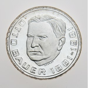 Rakousko, 500 schilling 1981, 100. Geburtstag von Otto Bauer, Proof