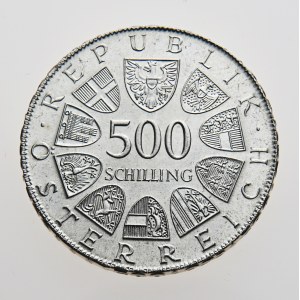 Rakousko, 500 schilling 1982, 500 Jahre Druck in Österreich