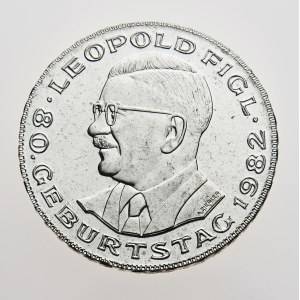 Rakousko, 500 schilling 1982, 80. Geburtstag von Leopold Figl