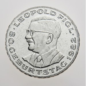 Rakousko, 500 schilling 1982, 80. Geburtstag von Leopold Figl