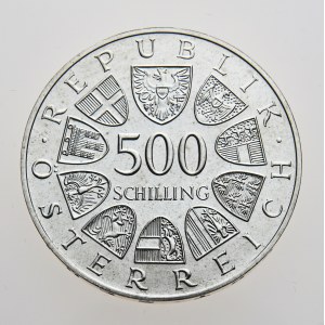 Rakousko, 500 schilling 1983, Österreichischer Katholikentag