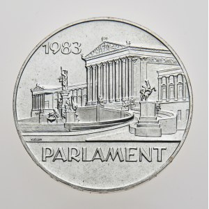 Rakousko, 500 schilling 1983, 100 Jahre Österr. Parlament