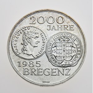 Rakousko, 500 schilling 1985, 2000 Jahre Bregenz